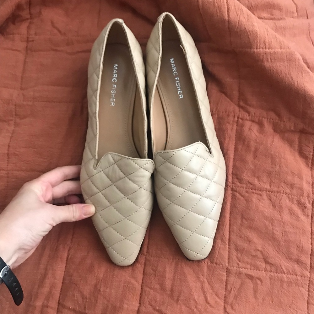 Marc Fisher Beige Loafer - Picture 4 of 6